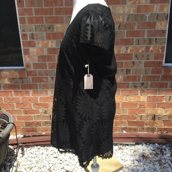 Forever 21 Size Medium Women Black Dress Short LBL  NWT Short Sleeve - Picture 10 of 10